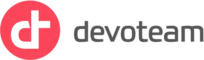 Logo de Devoteam - Ils nous font confiance pour la livraison de fruits bio et cafés en entreprise à Paris