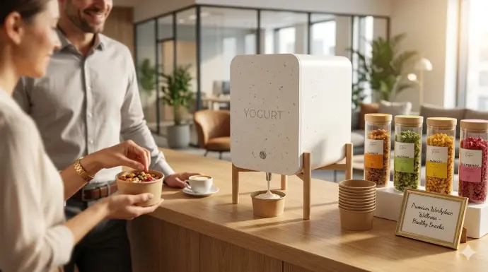 Pause gourmande au bureau avec Yogurt Kitchen et toppings personnalisables