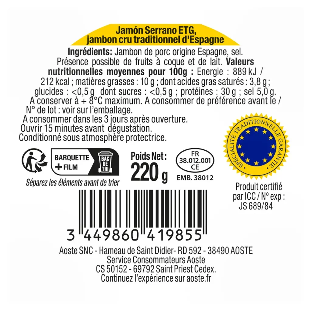 9132 Jambon Serrano 220gr 02.webp