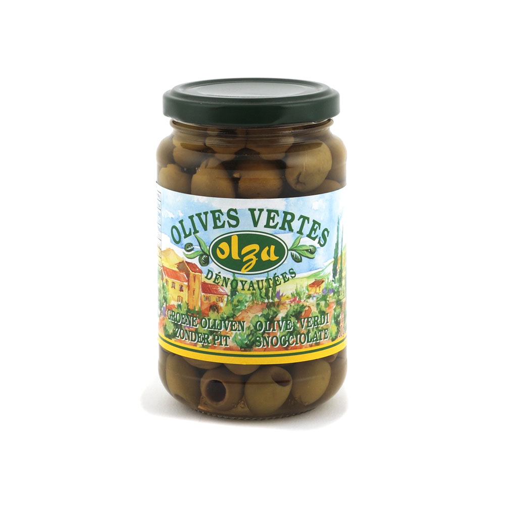 Olives vertes dénoyautées 160gr