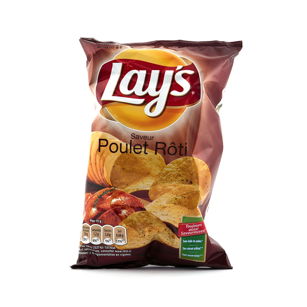 Chips poulet thym Lay's 45gr