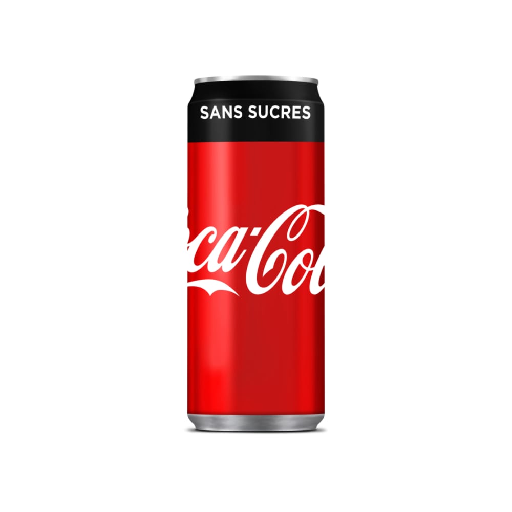 Coca-Cola sans sucres 33cl x 24