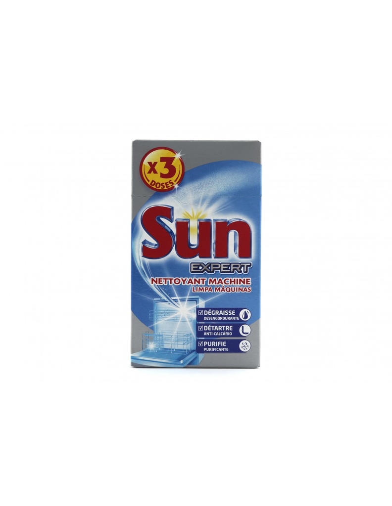 Nettoyant machine Sun 1 boite de 3 pièces