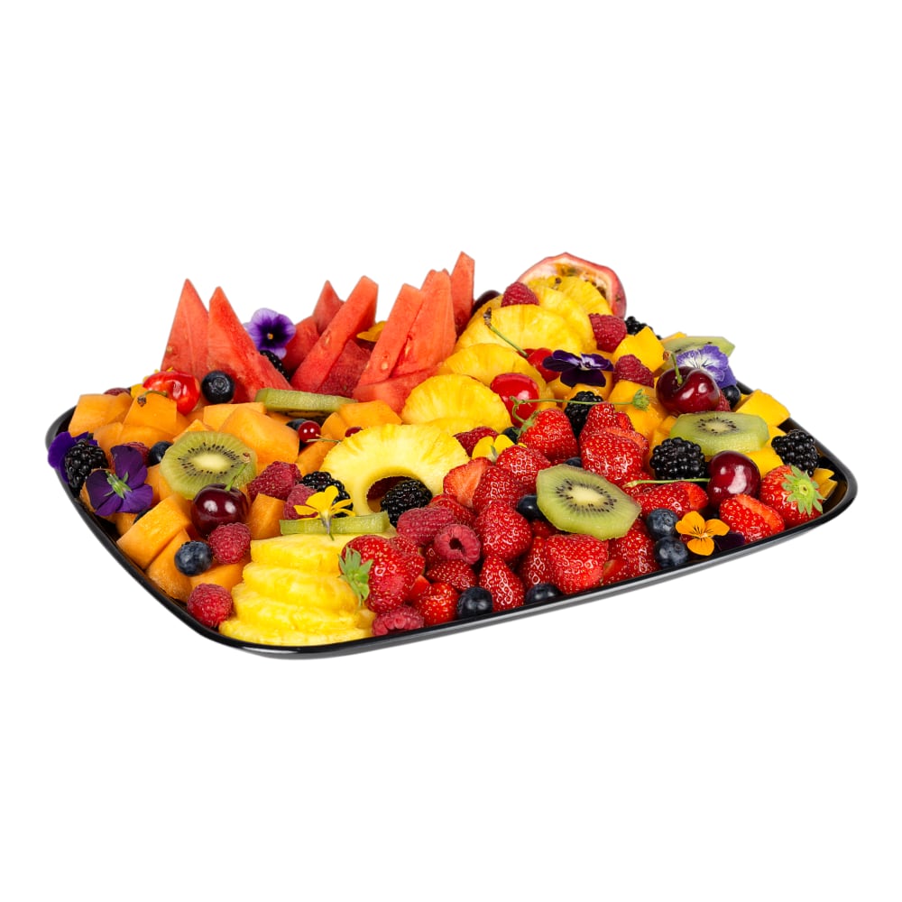 Plateau de fruits frais coupés pour 5 ou 6 personnes