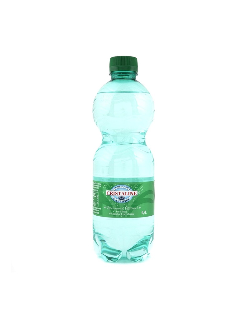 Eau Gazeuse Cristaline 50cl x 24