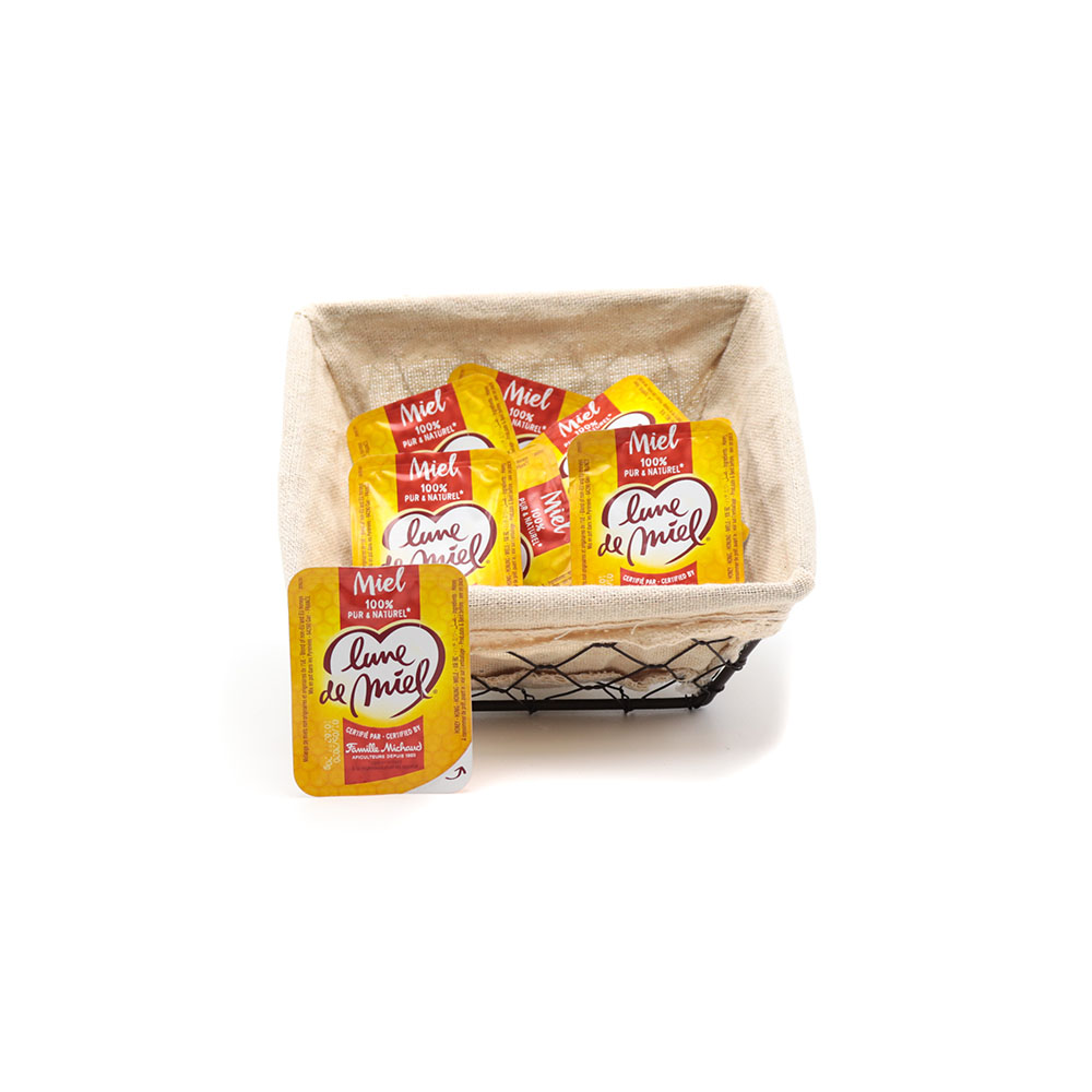 Miel en coupelle Lune De Miel 180 pièces de 20gr