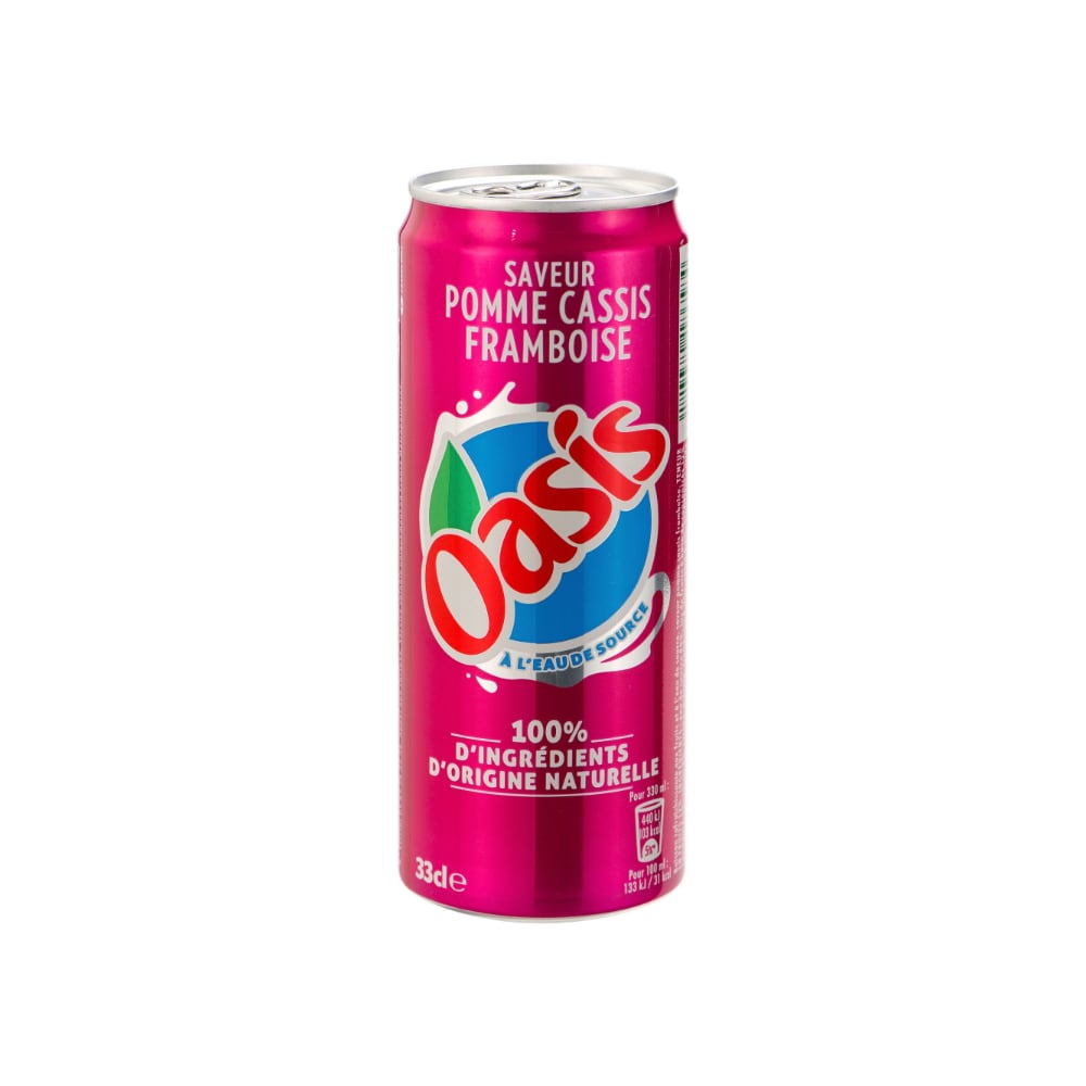 Oasis pomme cassis framboise 33cl x 24
