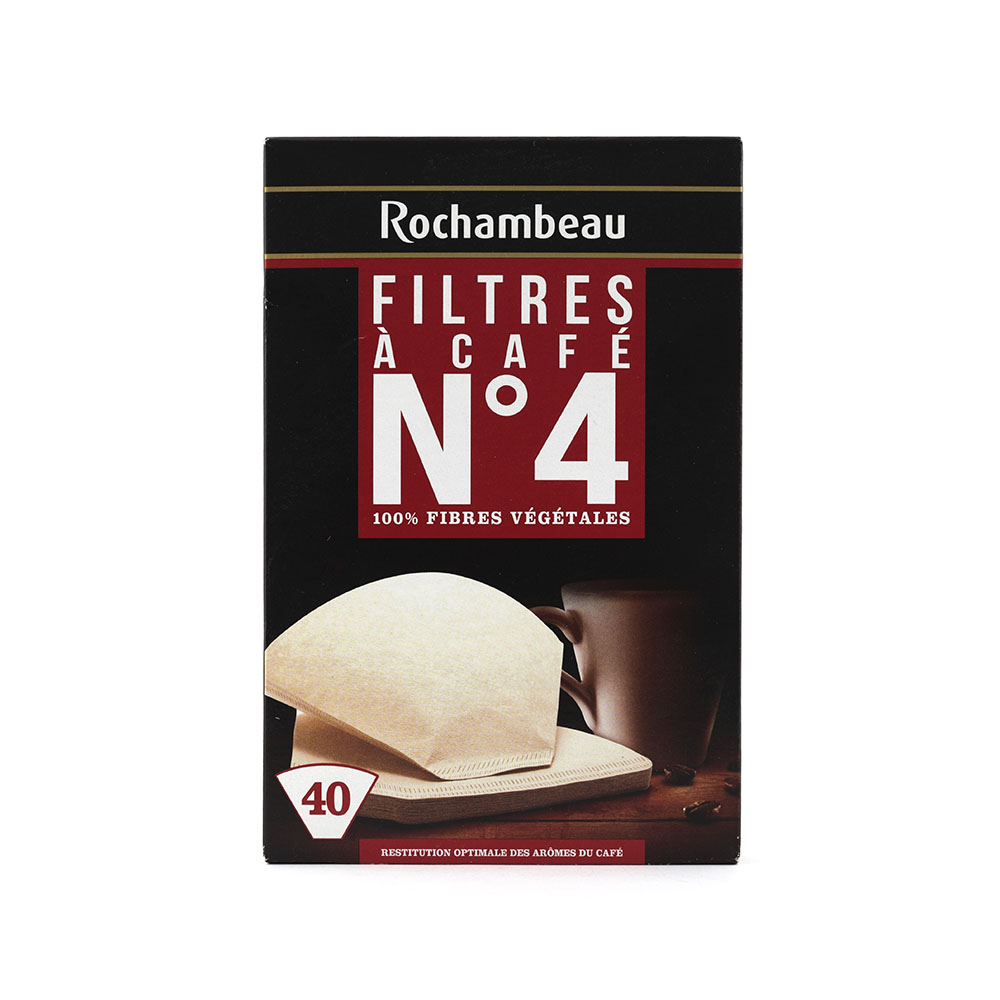Filtre à café n°4 40 pièces