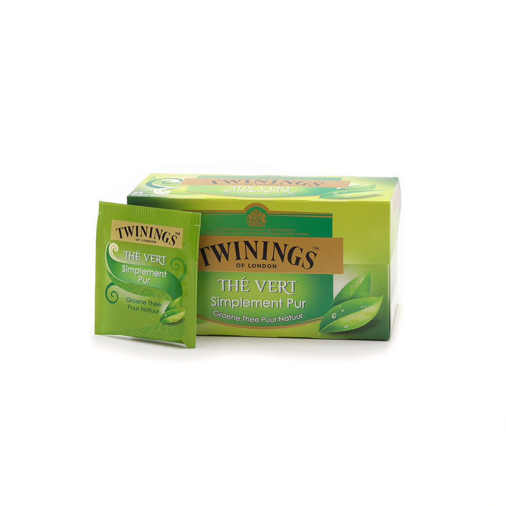 Thé vert nature Twinings 25 sachets