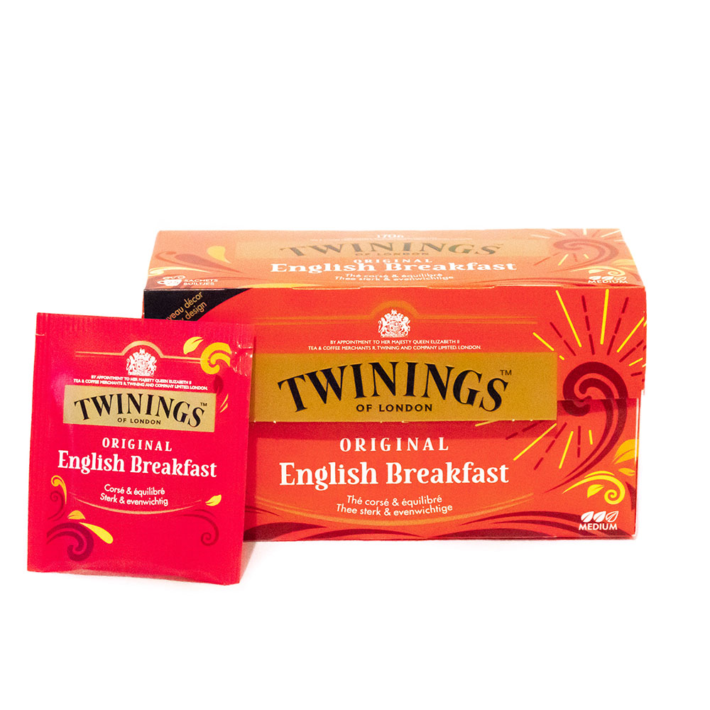 Thé english breakfast Twinings 25 sachets