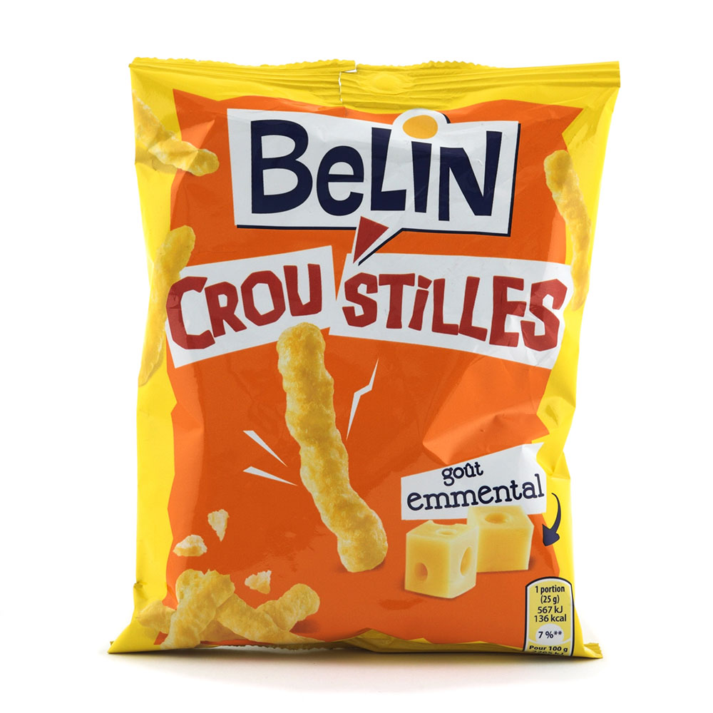 Croustilles au fromage Belin 35gr