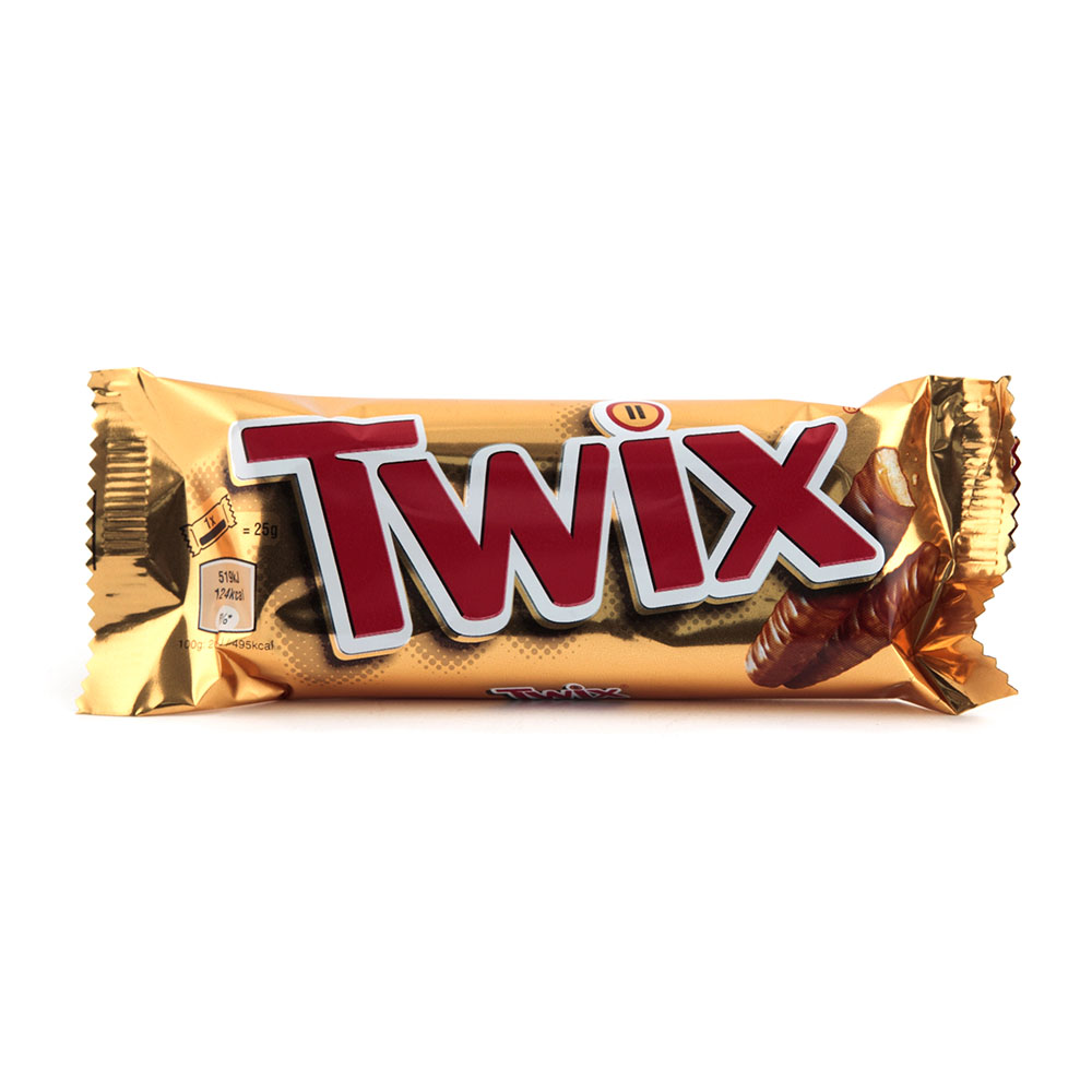 Barre Twix 32 pièces de 50gr