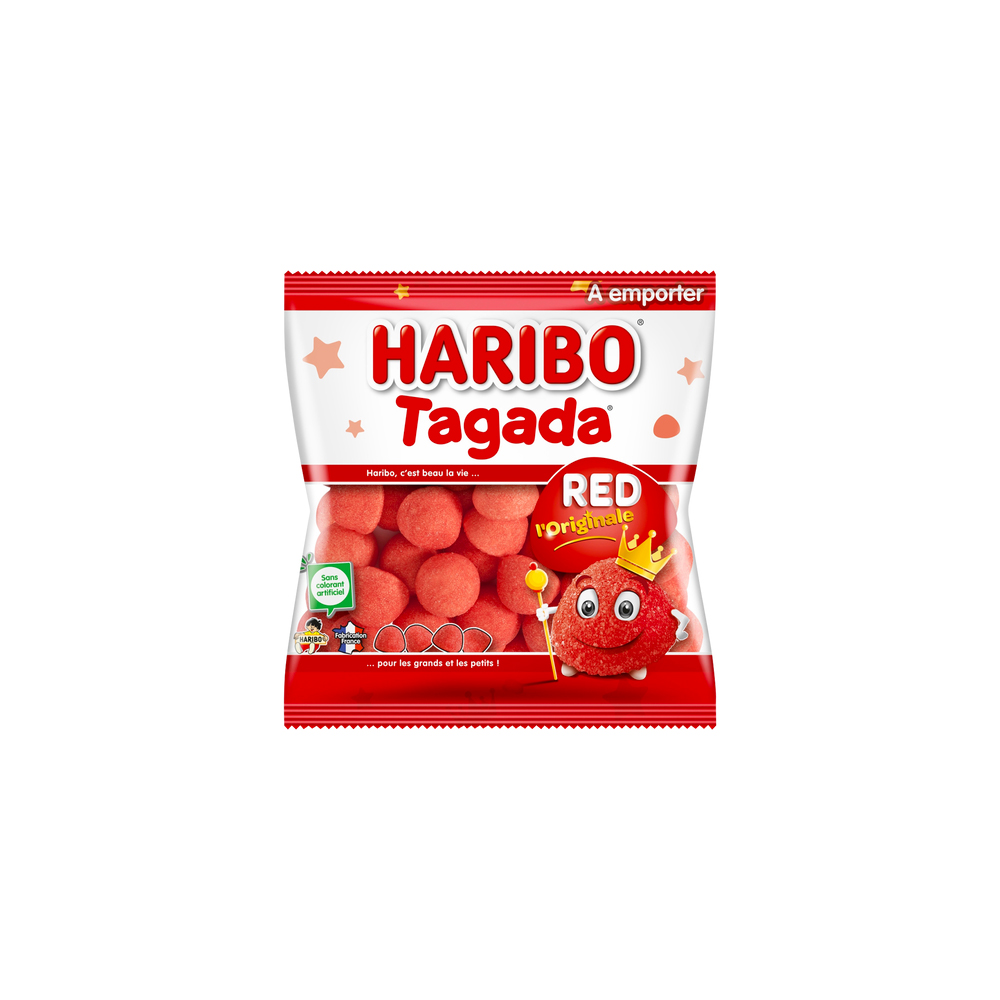 Bonbons mini-paquets Tagada Haribo 30gr x30
