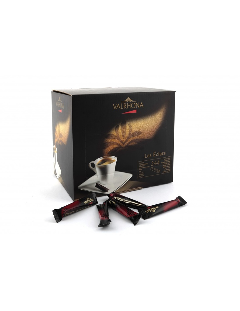Chocolat noir les éclats de Valrhona 244 pièces