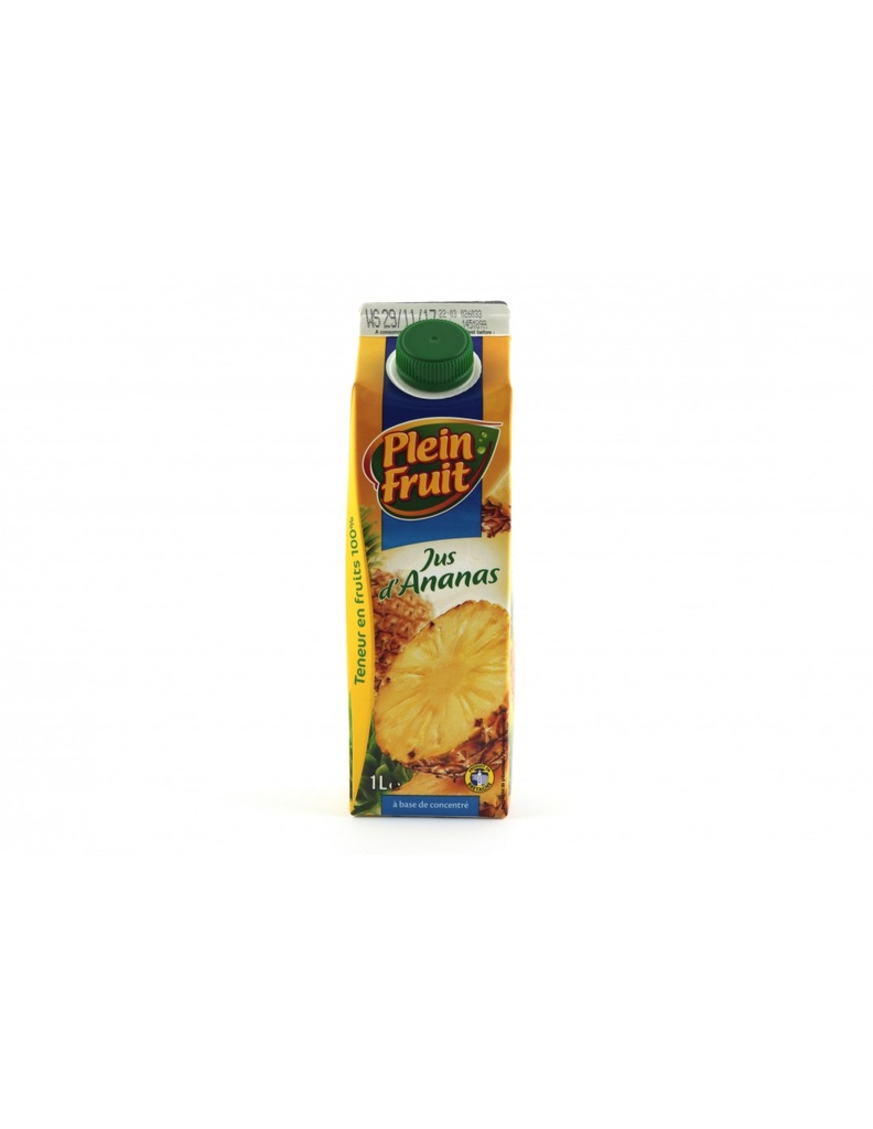 Jus d'ananas Plein Fruit 1 litre