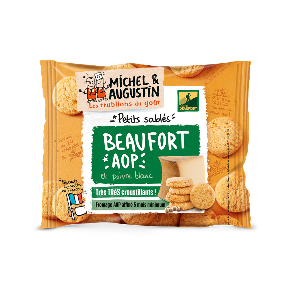 Petits sablés beaufort Michel et Augustin 100gr