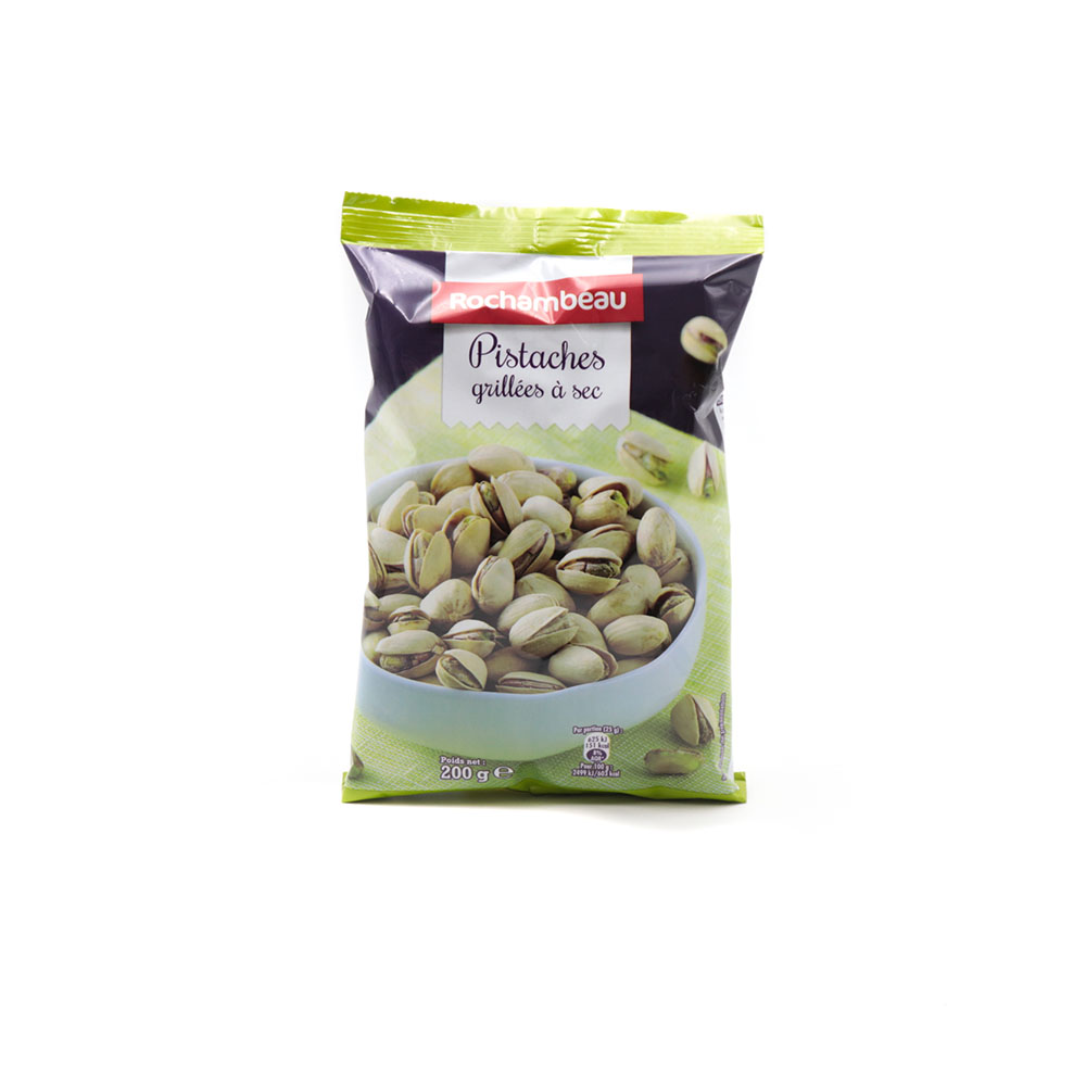 Pistaches grillées à sec 200gr