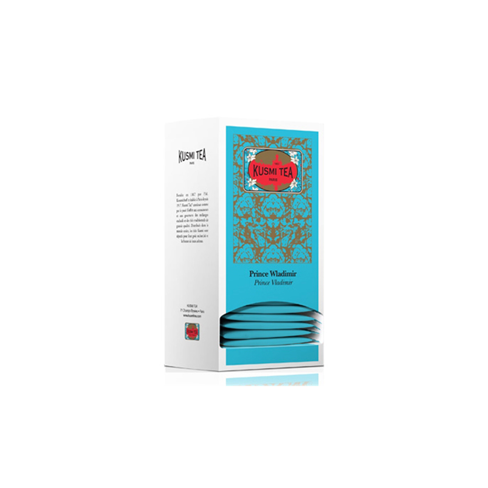 Thé noir Prince Vladimir Kusmi Tea 25 sachets