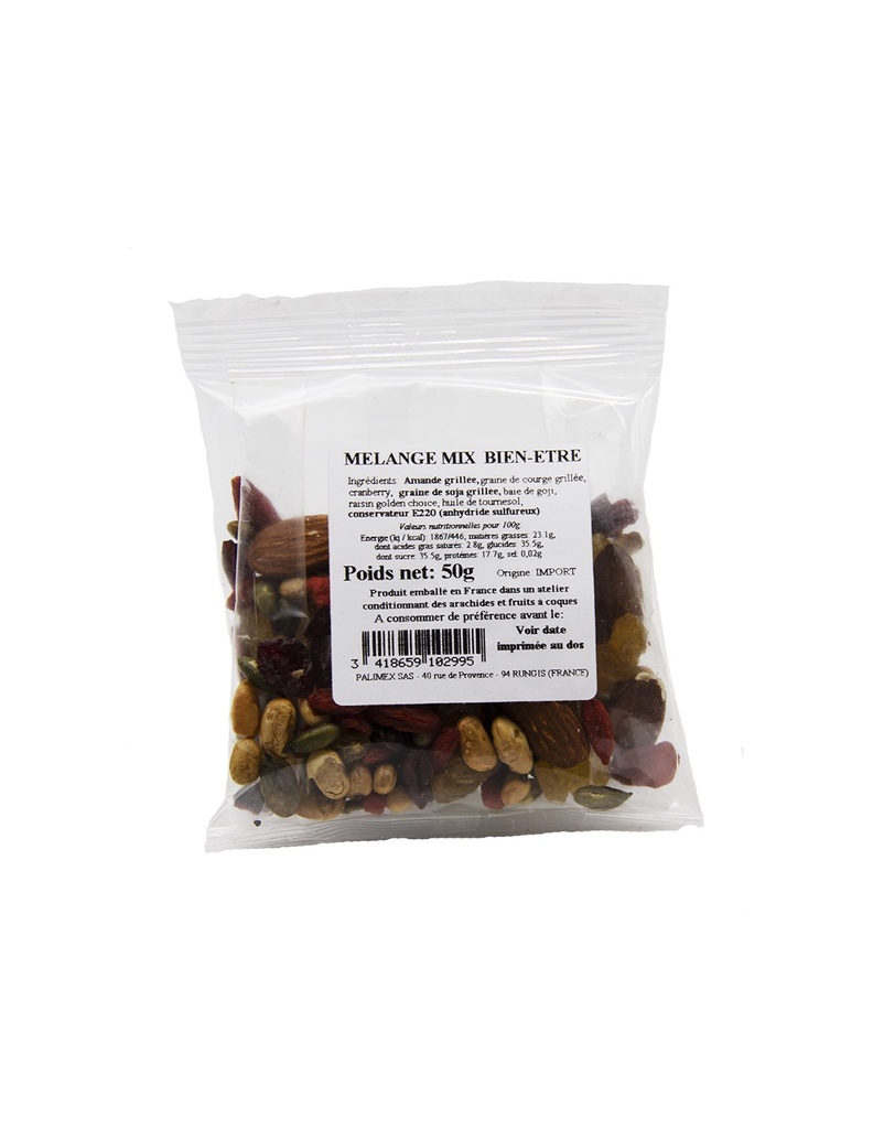 Le p'tit sachet mélange mix bien-être 50g x 20