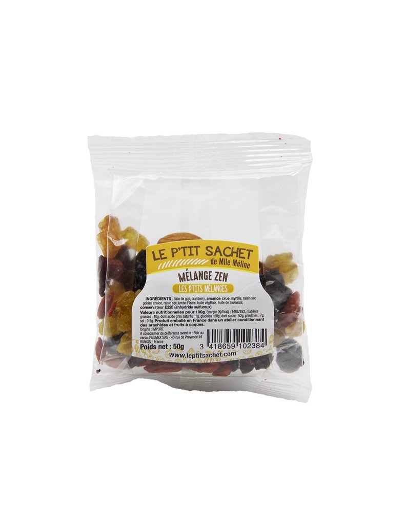 Le p'tit sachet mélange zen 50g x 20