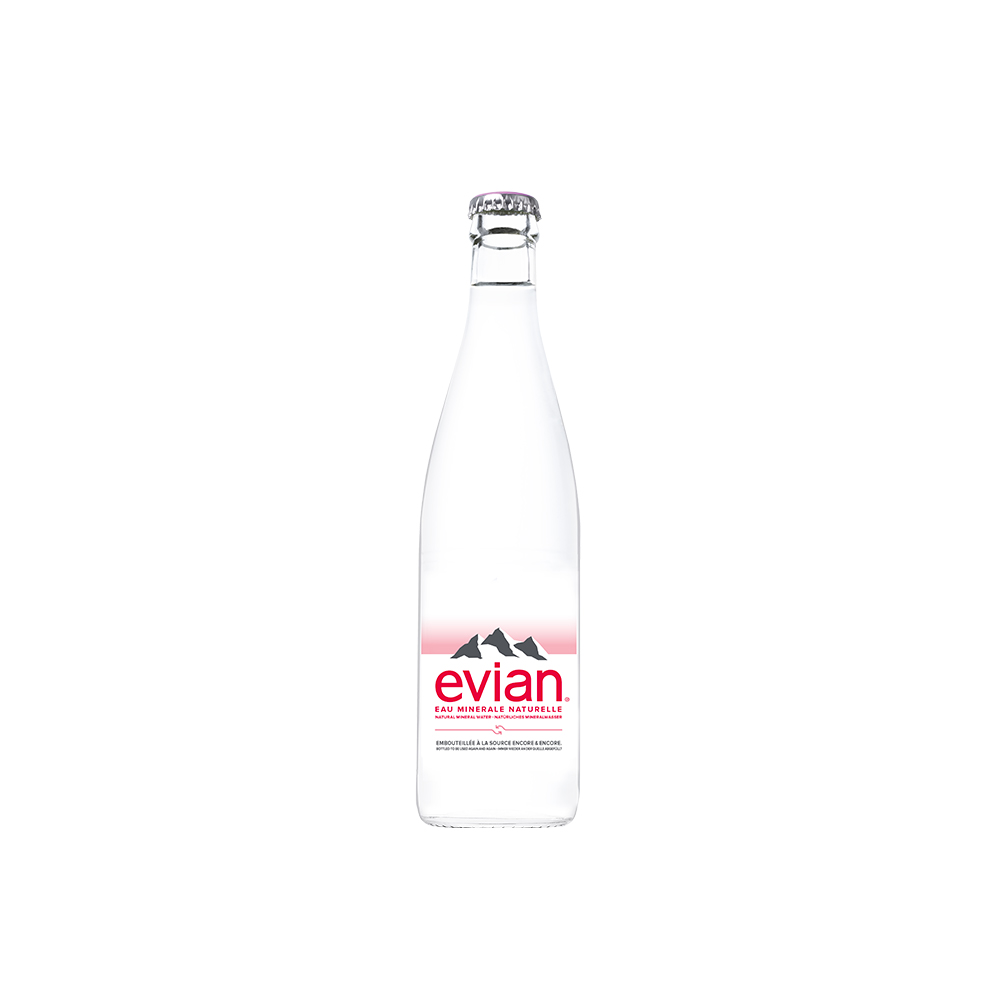 Evian en verre consigné 50cl x 20