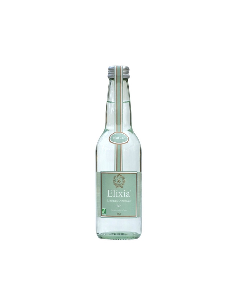 Limonade artisanale bio Elixia 33cl x 12