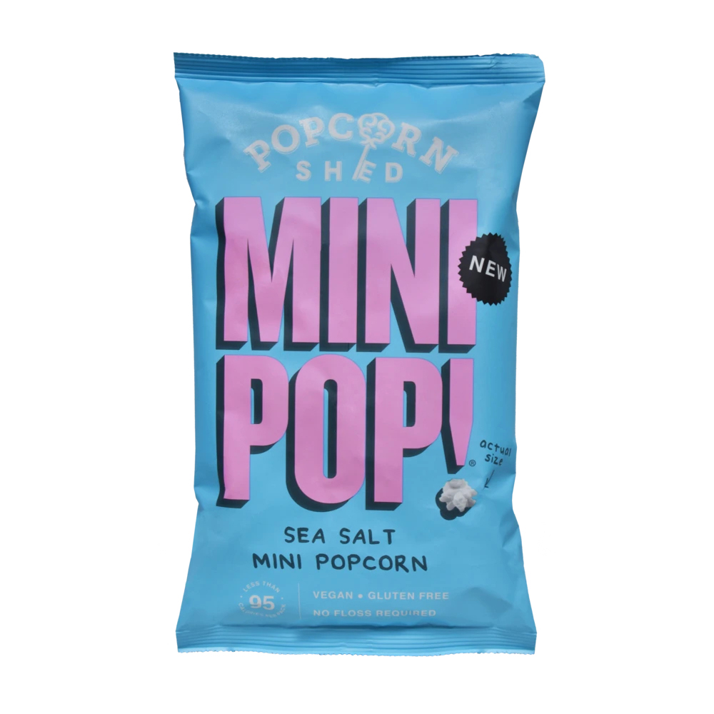 Mini popcorn salé vegan Popcornshed 20gr