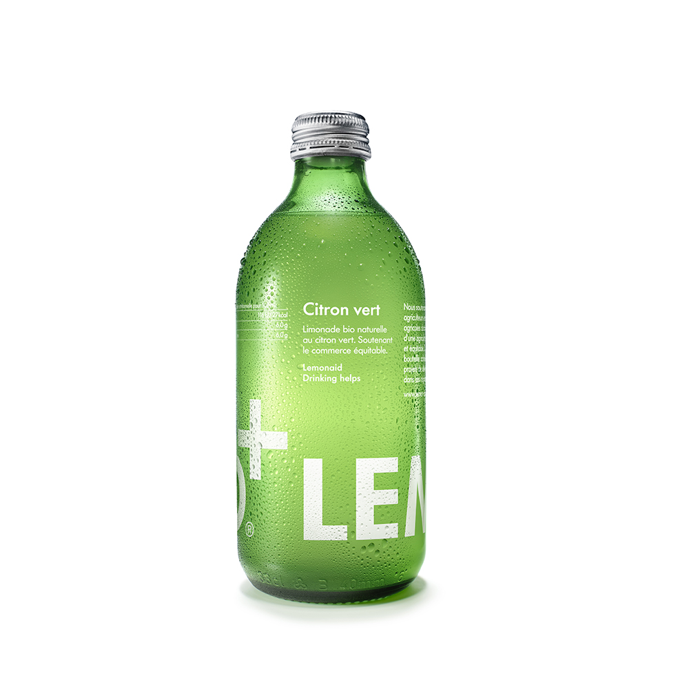 Limonade citron vert bio Lemonaid+ 33cl x 12