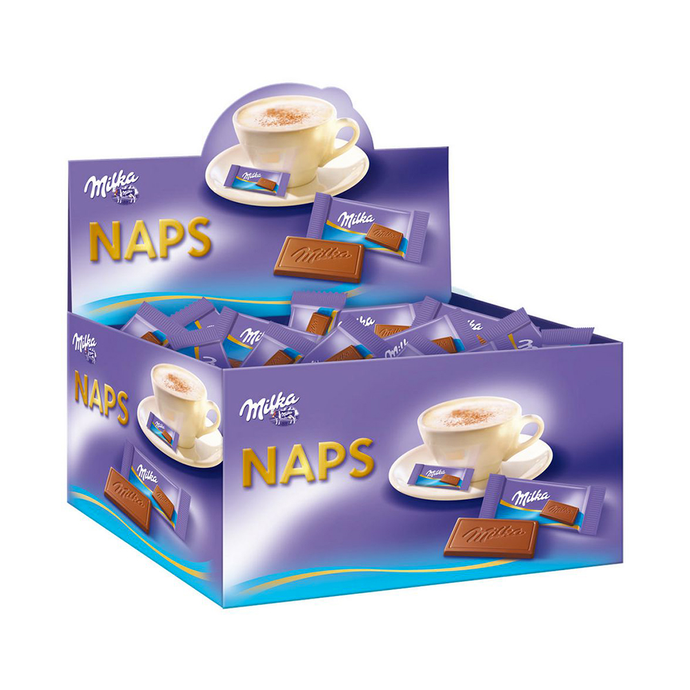 Chocolat napolitain Naps Milka 355 pièces