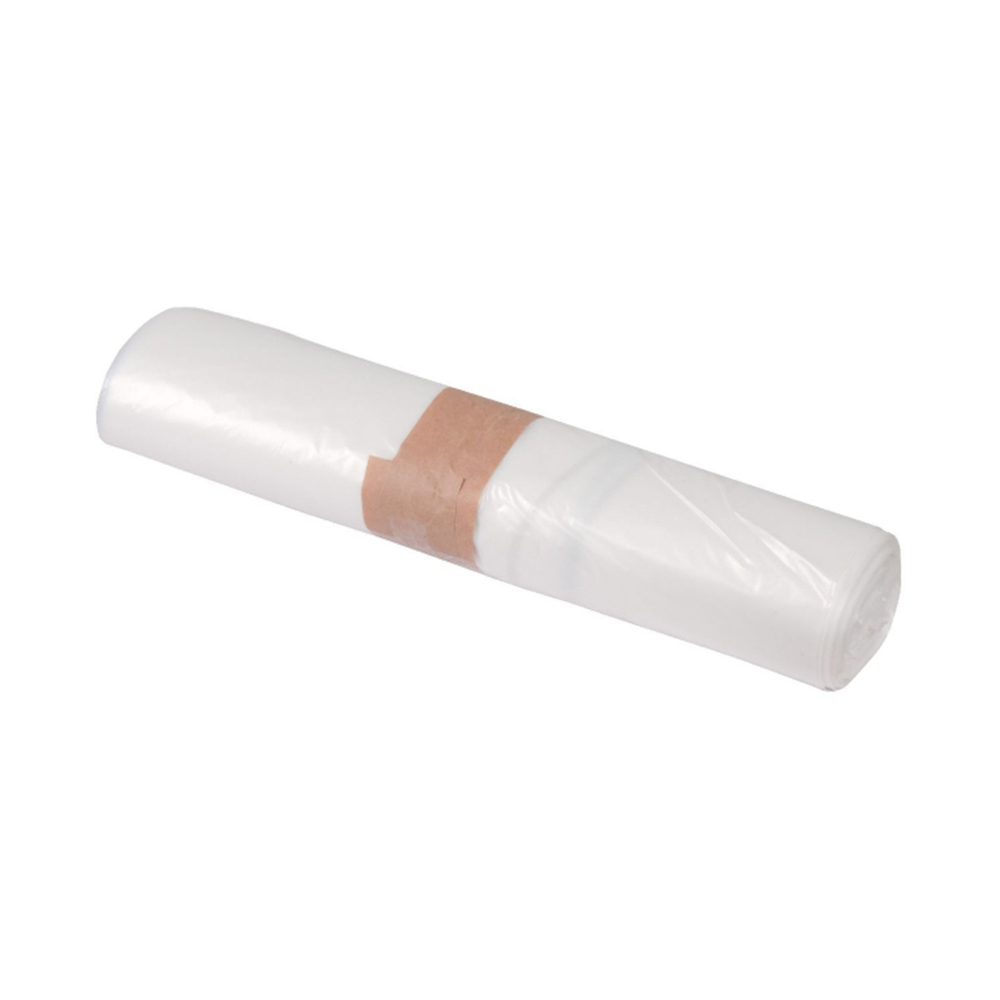 Rouleau de 20 sacs poubelles transparents 110 litres