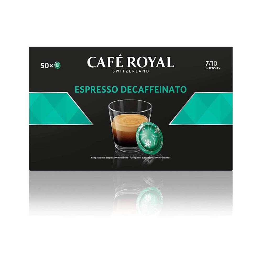 Capsules Decafeinato Café Royal 50 pièces