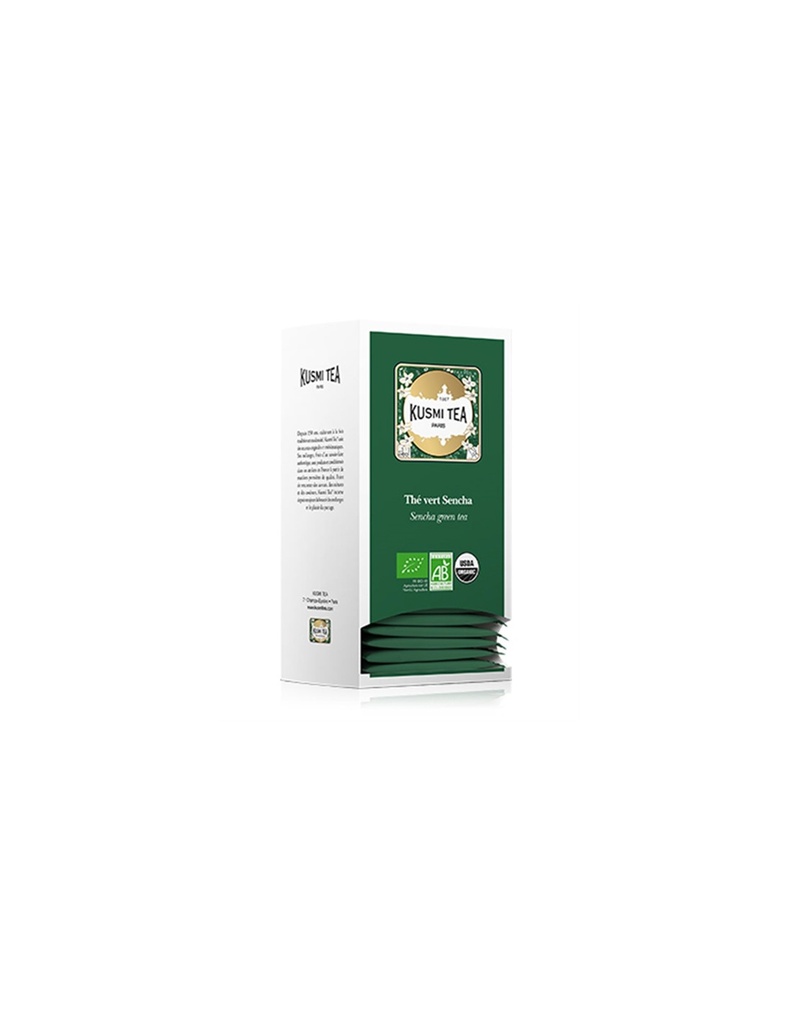 Thé vert Sencha Kusmi Tea bio 25 sachets