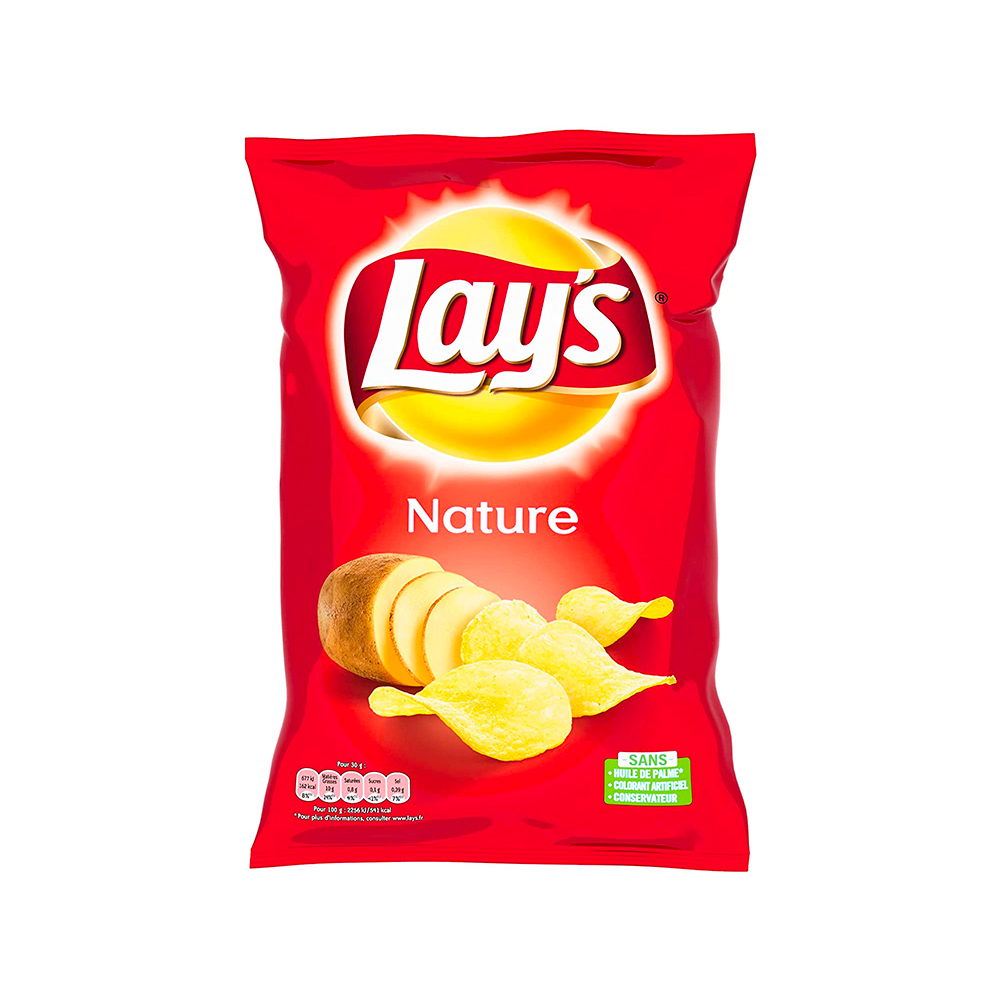 Chips nature Lay's 145gr