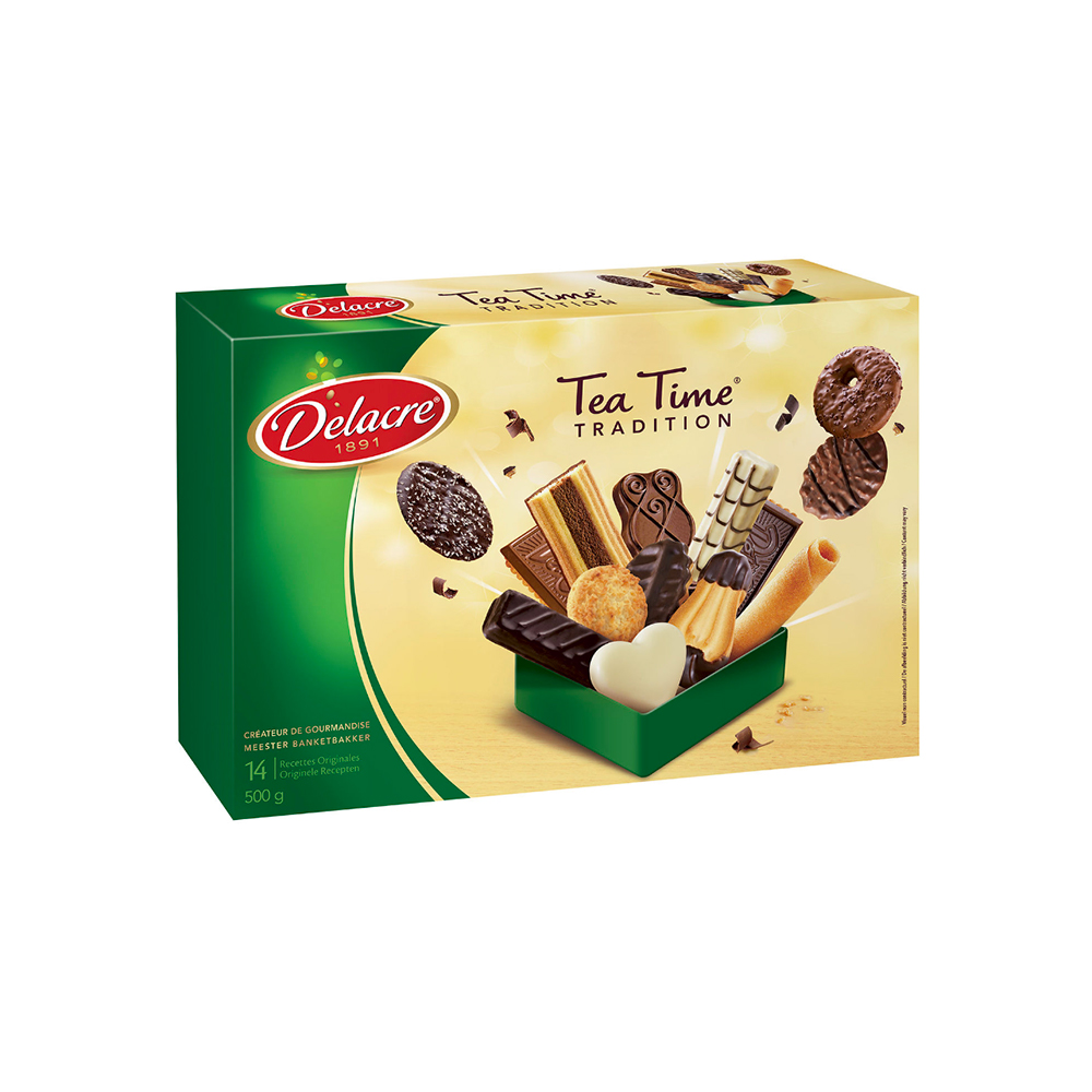Assortiment tea time Delacre 500gr
