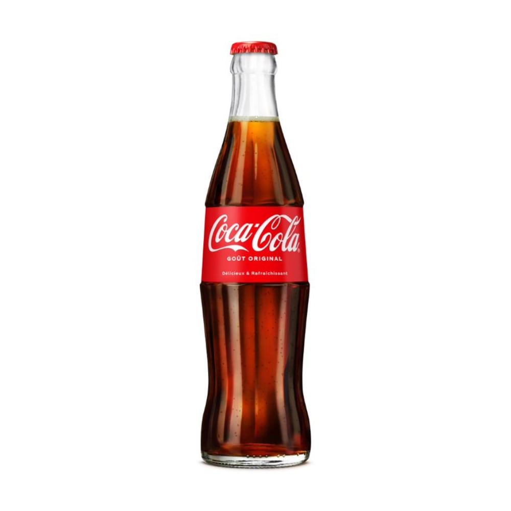 Coca-Cola en verre consigné 33cl x 24