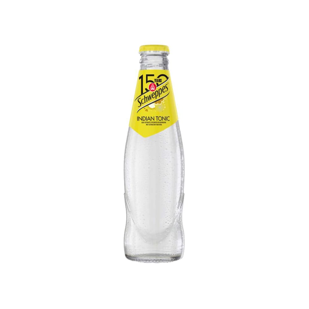 Schweppes Indian Tonic en verre consigné 25cl x 24