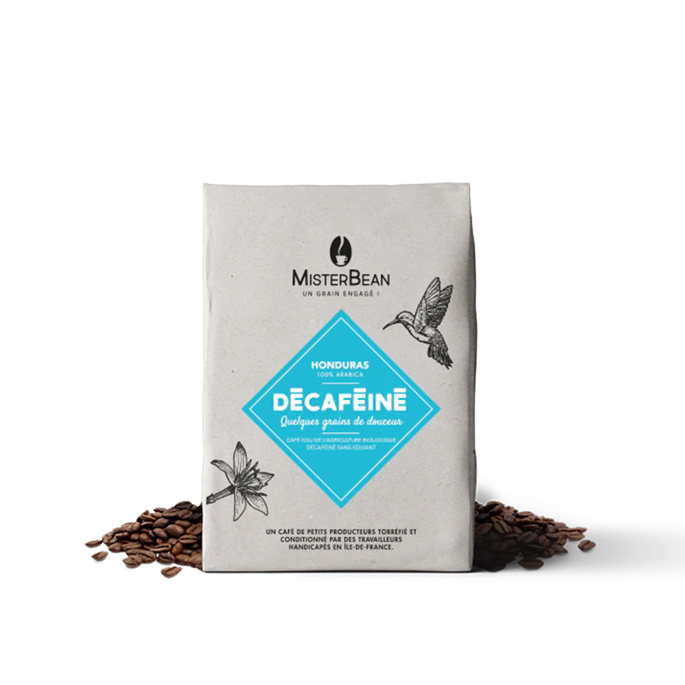 Café décaféiné en grain Honduras bio MisterBean 250gr