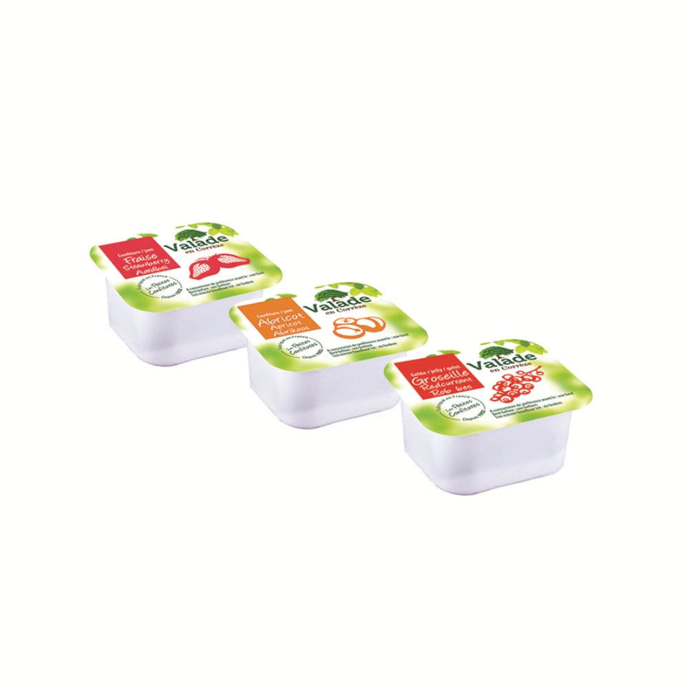 Confiture assorties 30gr x 120