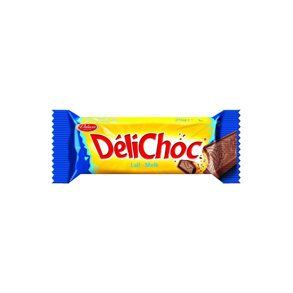 Délichoc pocket chocolat au lait Delacre 110 pièces de 25gr