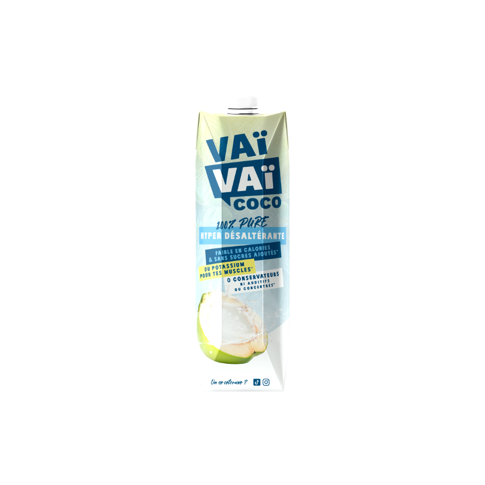 Eau de coco Vaïvaï 33cl x 12