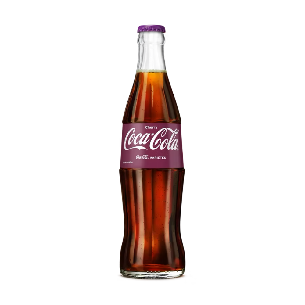 Coca-Cola Cherry en verre consigné 33cl x 24