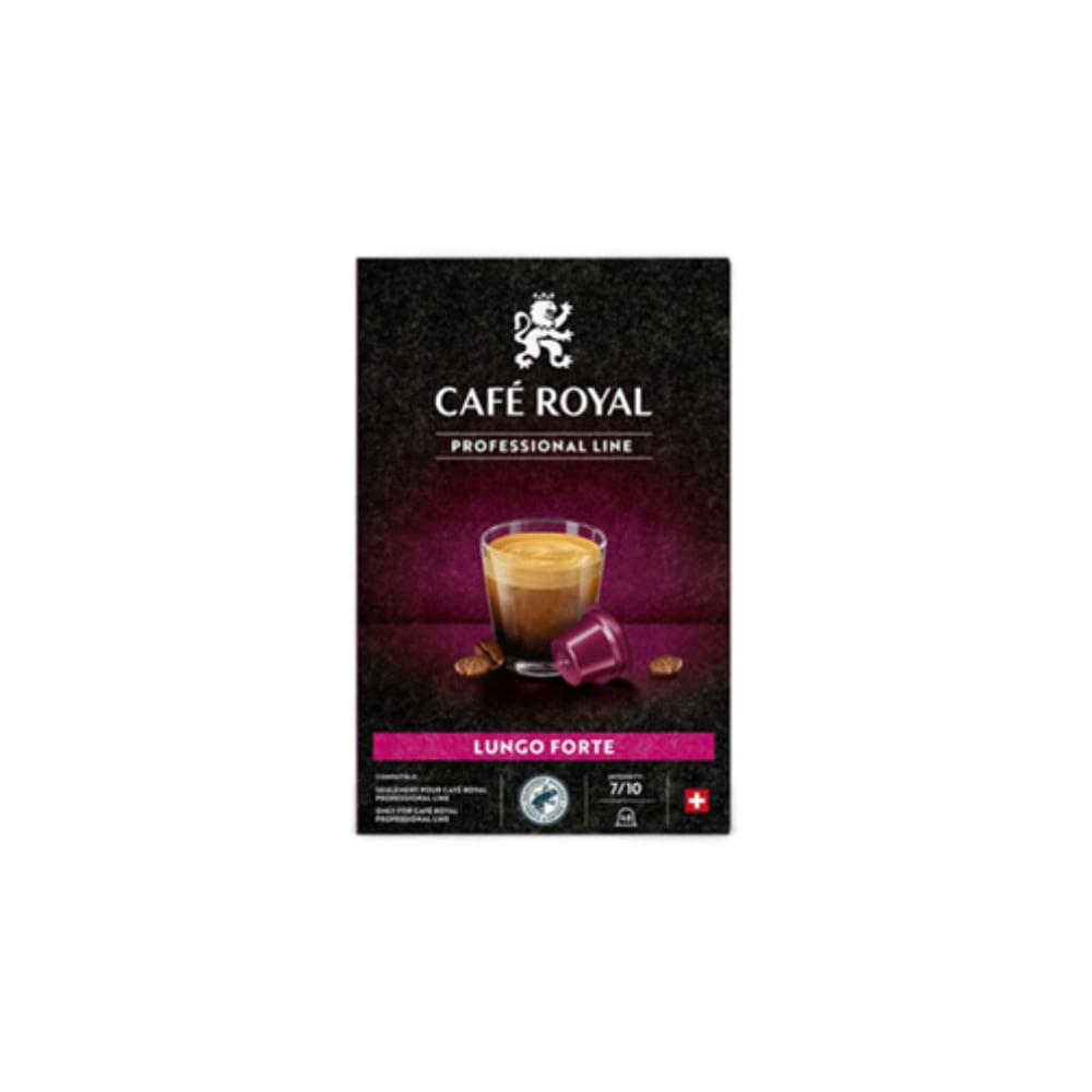 Capsules pour machines Café Royal Pro Lungo Forte 48 pièces