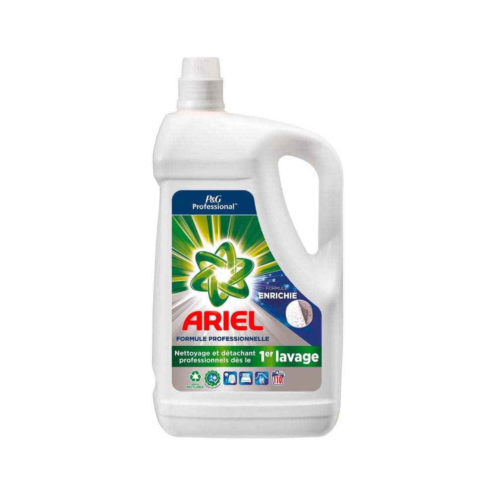 Lessive liquide concentrée Ariel Pro 4,95 litres