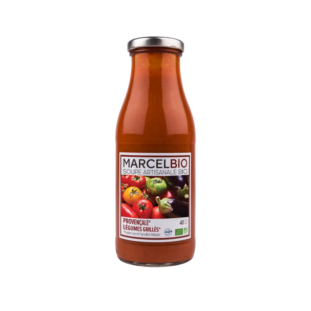 Soupe artisanale bio provençale Marcel Bio 48cl