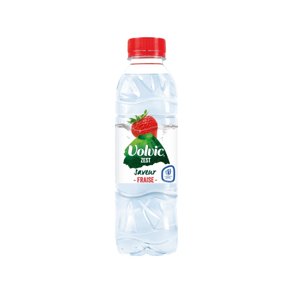 Volvic Zest fraise 50cl x 24