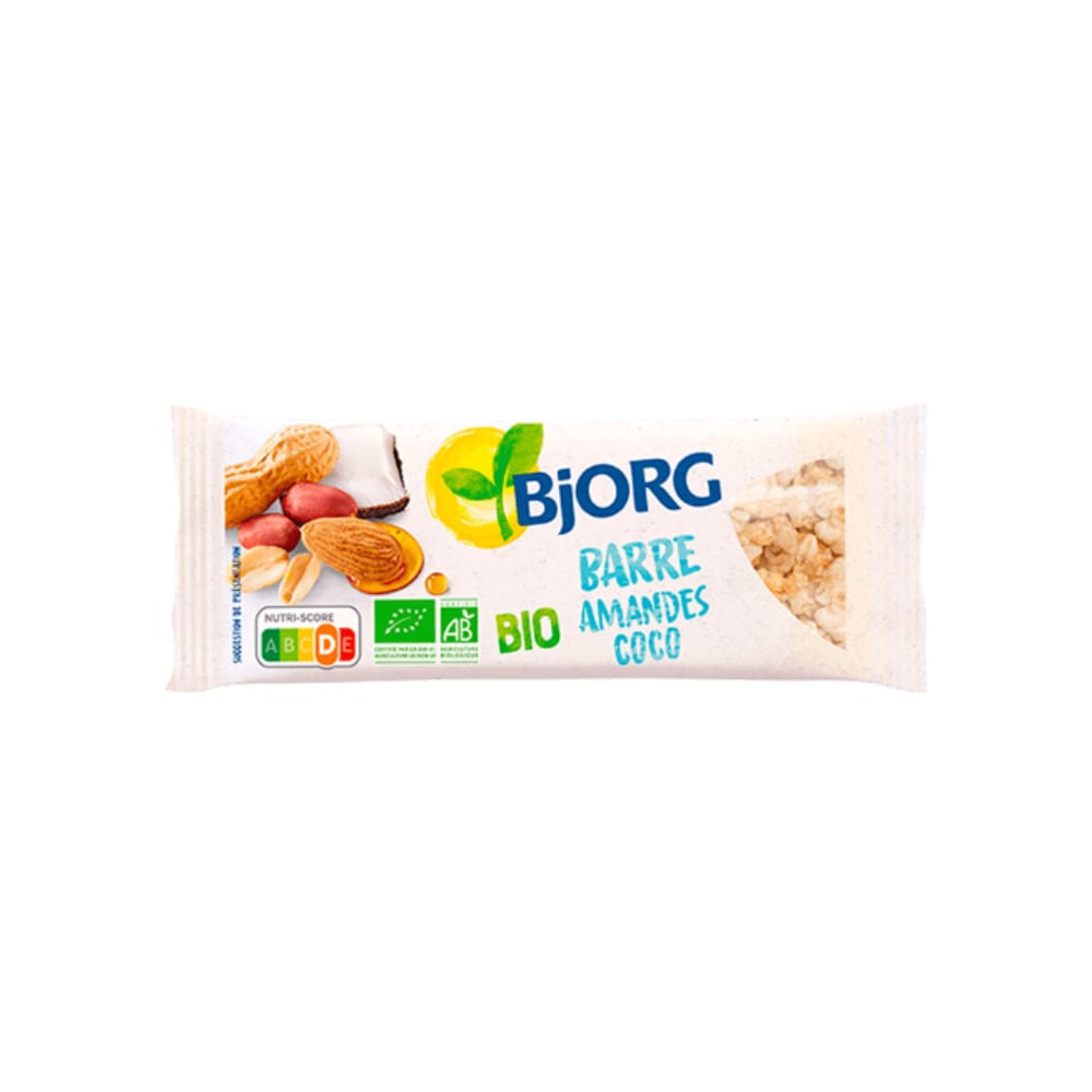 Barre pommes noix Bjorg bio 30gr x 25
