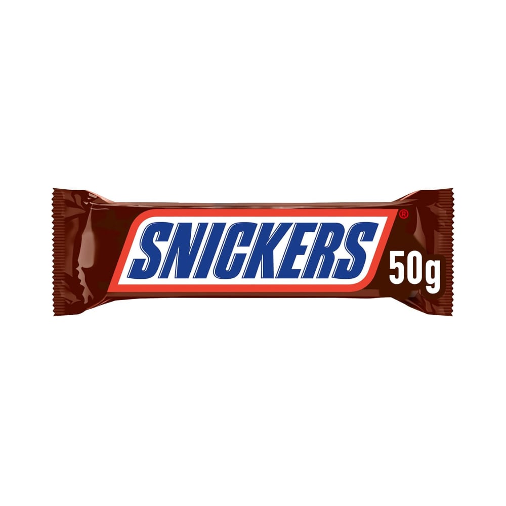 Barre Snickers 40 pièces de 50gr