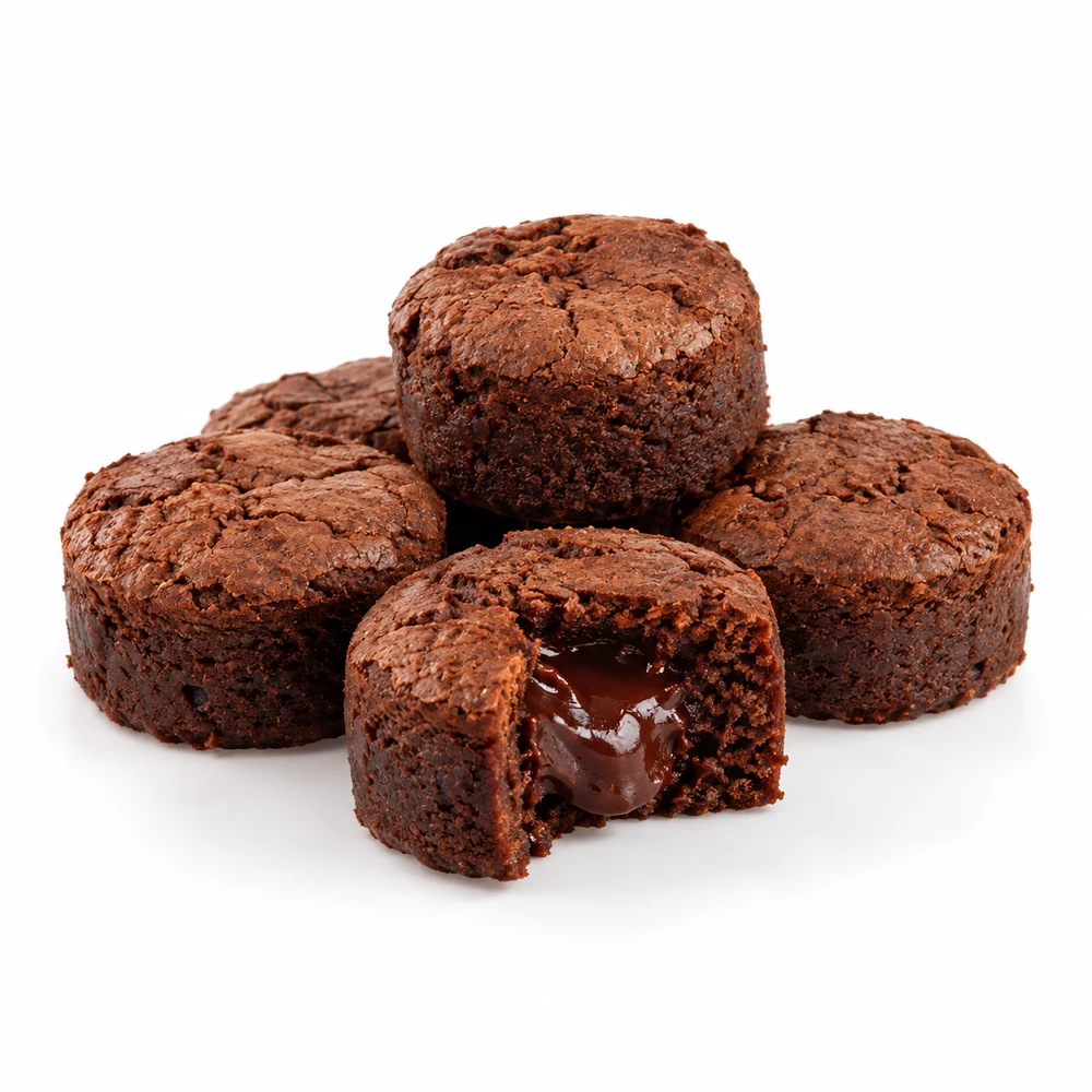 Minis moelleux au chocolat 5 pièces de 36gr