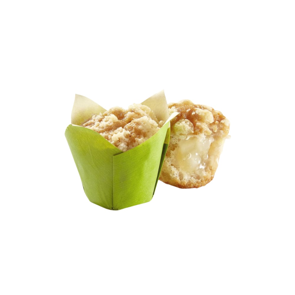 Minis muffins aux pommes fourrés pommes 5 pièces de 26gr