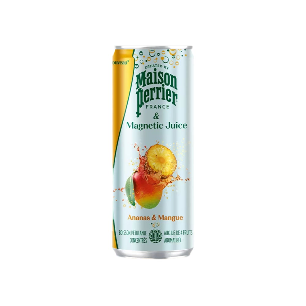 Perrier Magnetic Juice ananas mangue 33cl x 24